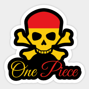 one piece Sticker